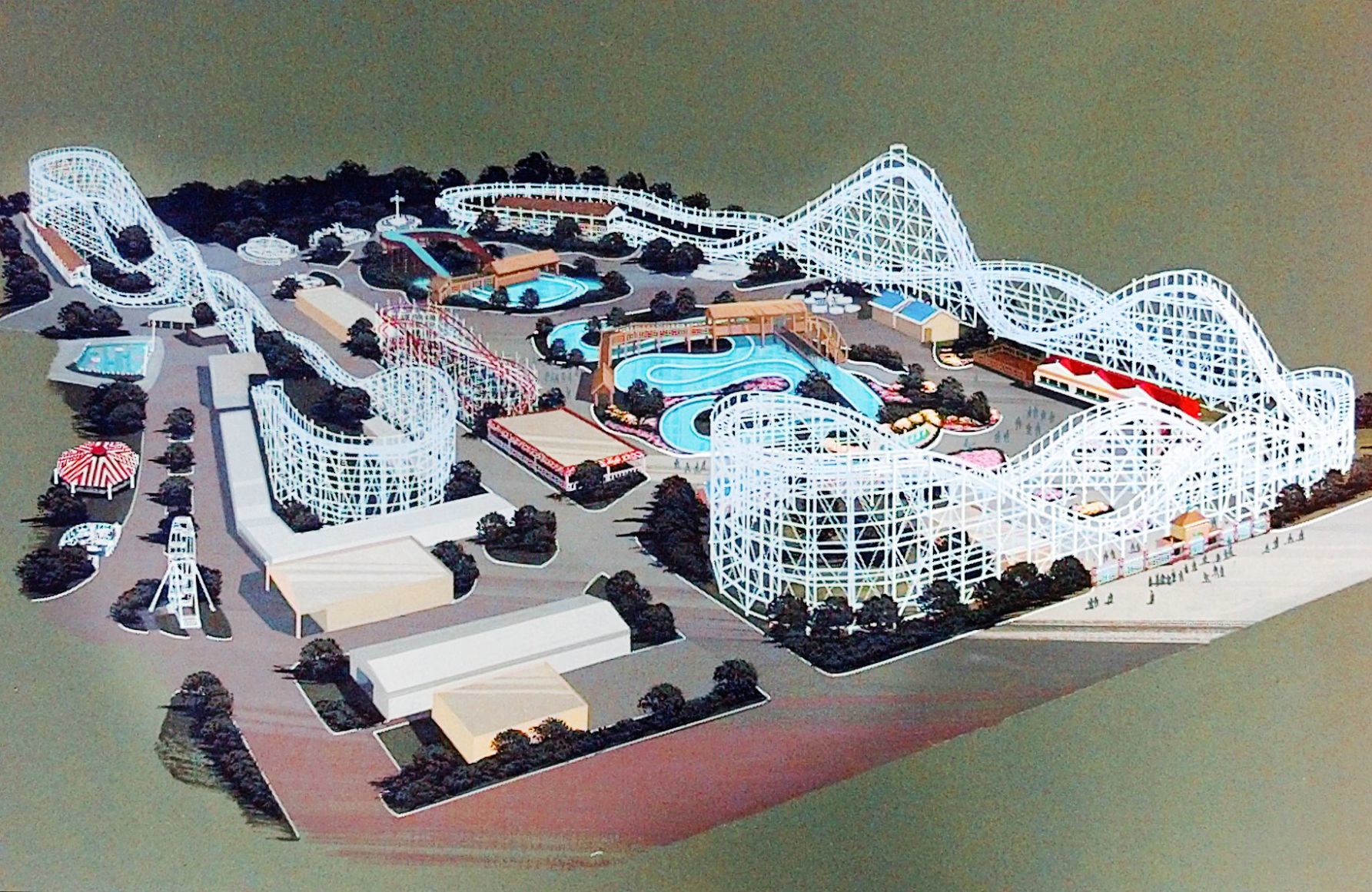 Bell's Amusement Park in 1999